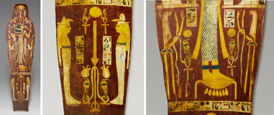 Mummy Board inscribed for Henettawy Isetemkheb daughter MET New York
